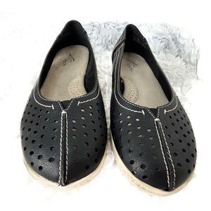 Easy‎ Street Black Tobago Slip-on Shoes 8W NWT in Box